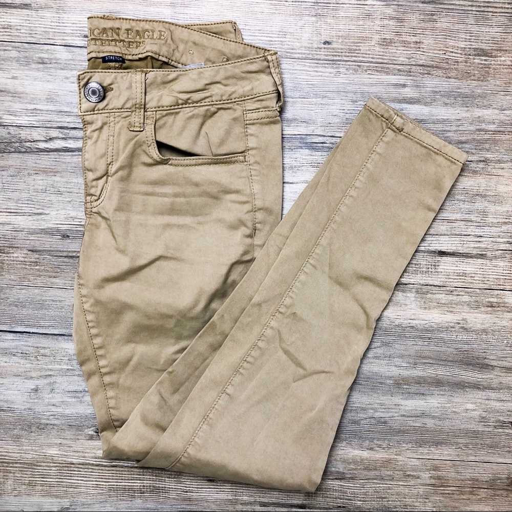 AE Tan Jeggings